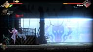You can get tons of damage in on Kijima if you can avoid the sword with dodges and dashes (Image via SEGA)